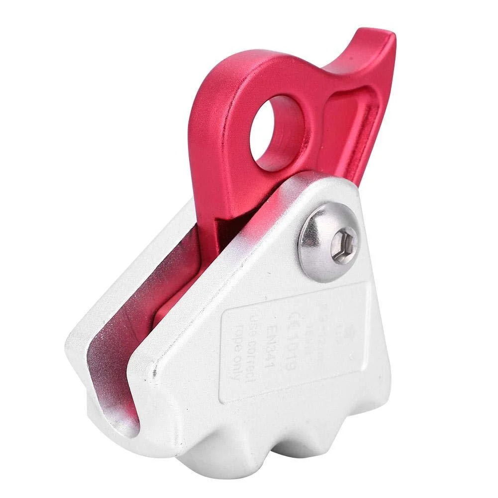 Vobor rope brake climbing equipment rope roller fuse for roof work 15kn climbing section climbing accessories Conservation for 9-12 mm fixed rope rope ring climbing equipment
