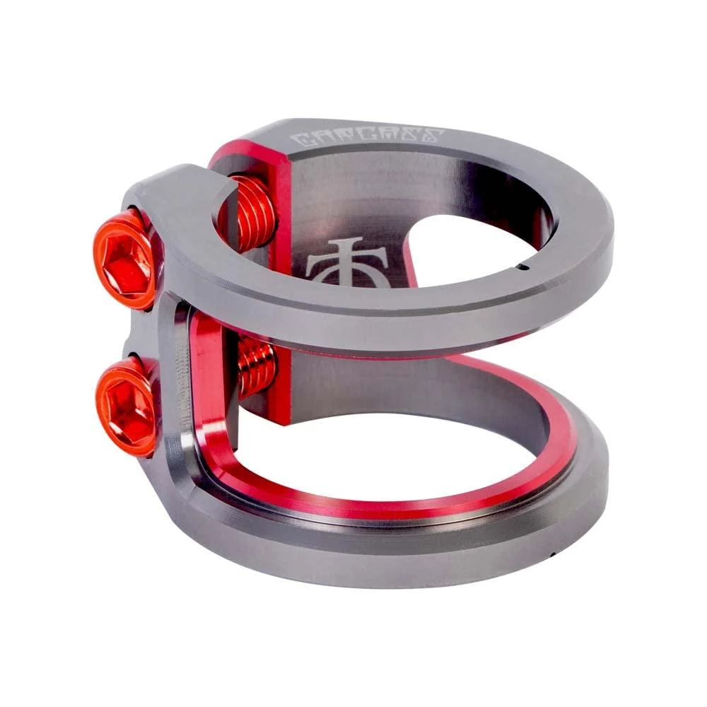 Oath Carcass 2 Bolt Clamp - Black/Orange Silver, Red