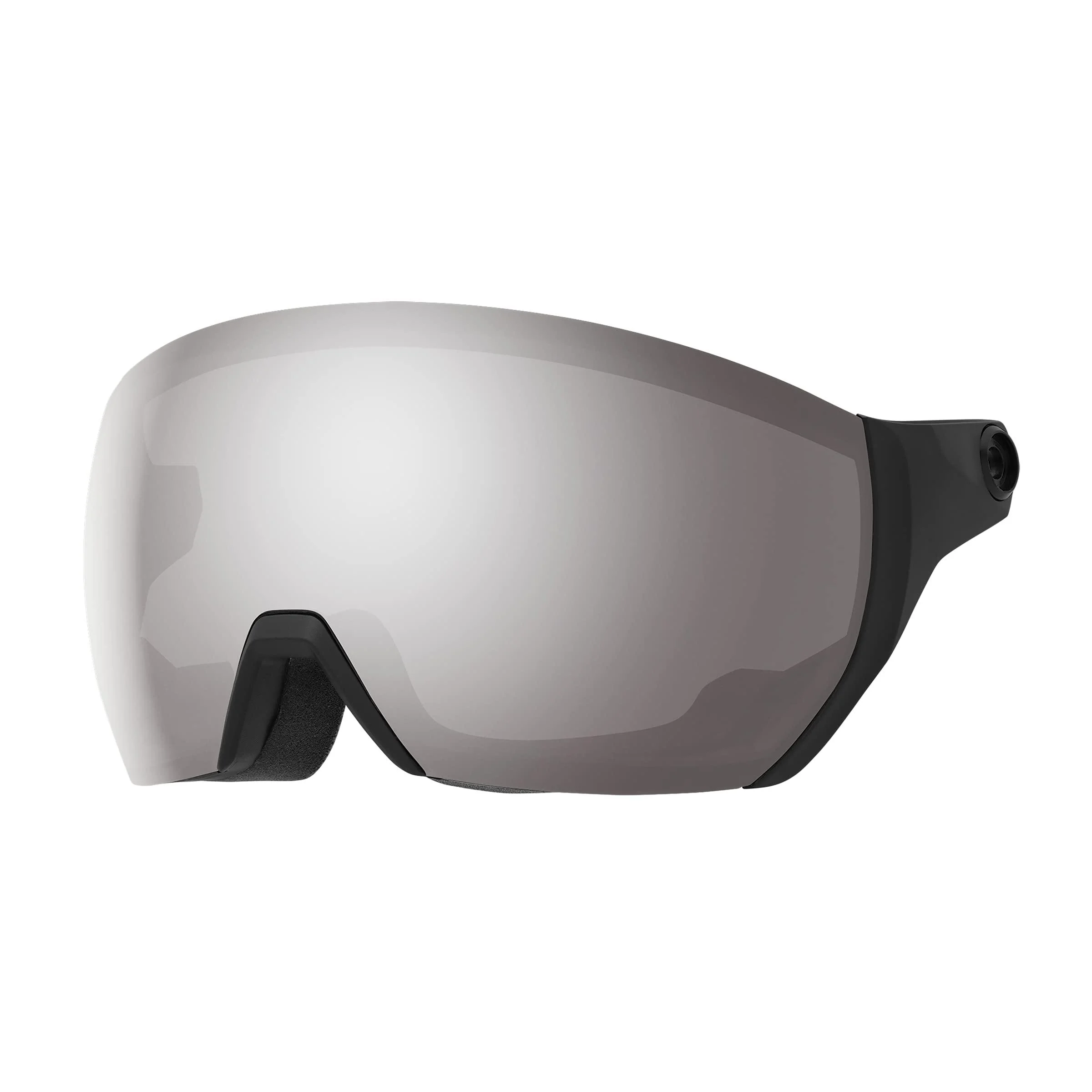 Smith Survey Visor Snow Helmet Replacement Lens ChromaPop Sun Platinum Mirror One Size