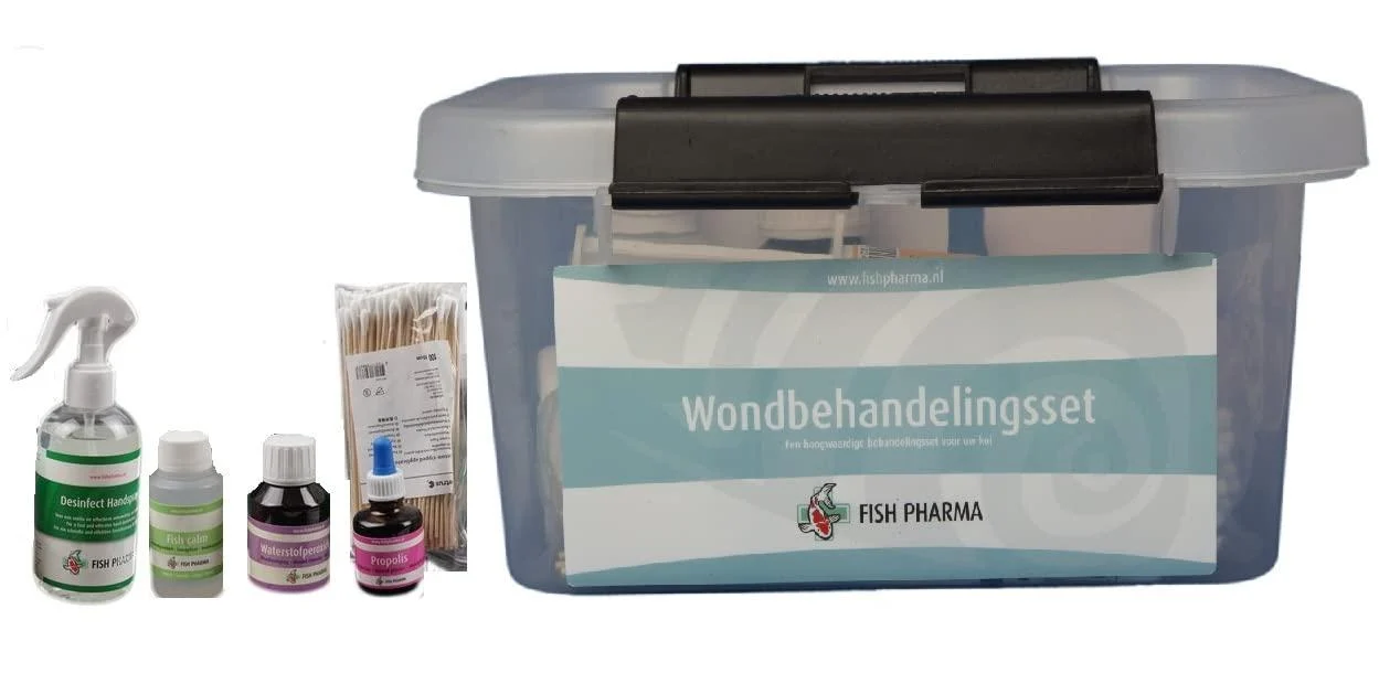 Fish pharma koi wound treatment set