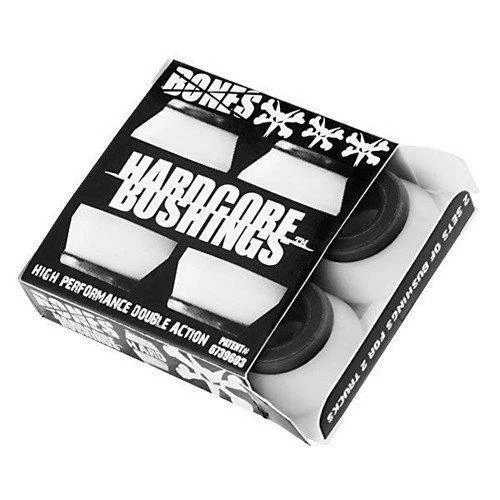 Bones Hardcore Bushings HARD 2 Black / White - Bones Wheels & Bearings