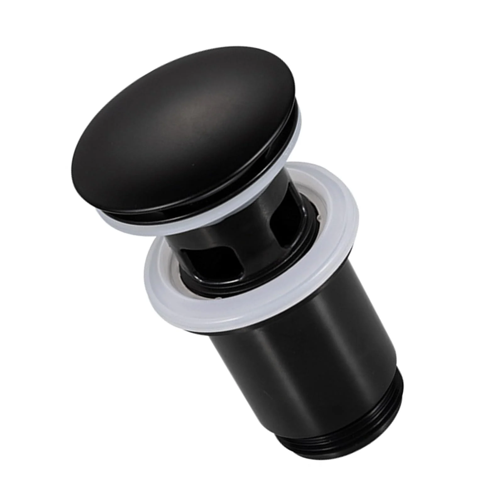 Convenient Drain For Sink With Hair Filter Drain Fitting Sink With Rubber Seal Quick & Simple Maintenance Popup Valves - BAIRU