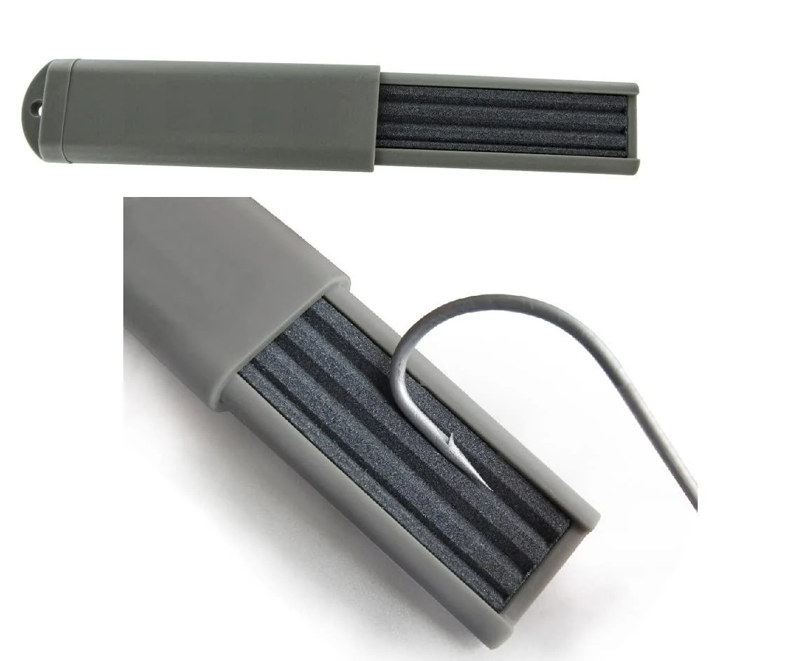 Blntackle76 hook sharpener grindstone grinding stone for sharpening fishing hooks.sticker