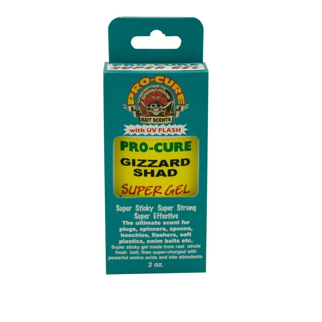 Pro-Cure Gizzard Shad Super Gel, 2 Ounce