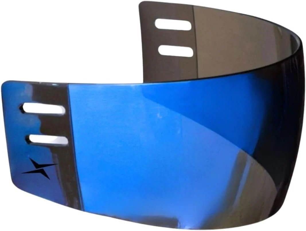 TronX S30 Blue Mirrored Anti-Scratch/Anti-Fog Hockey Helmet Visor