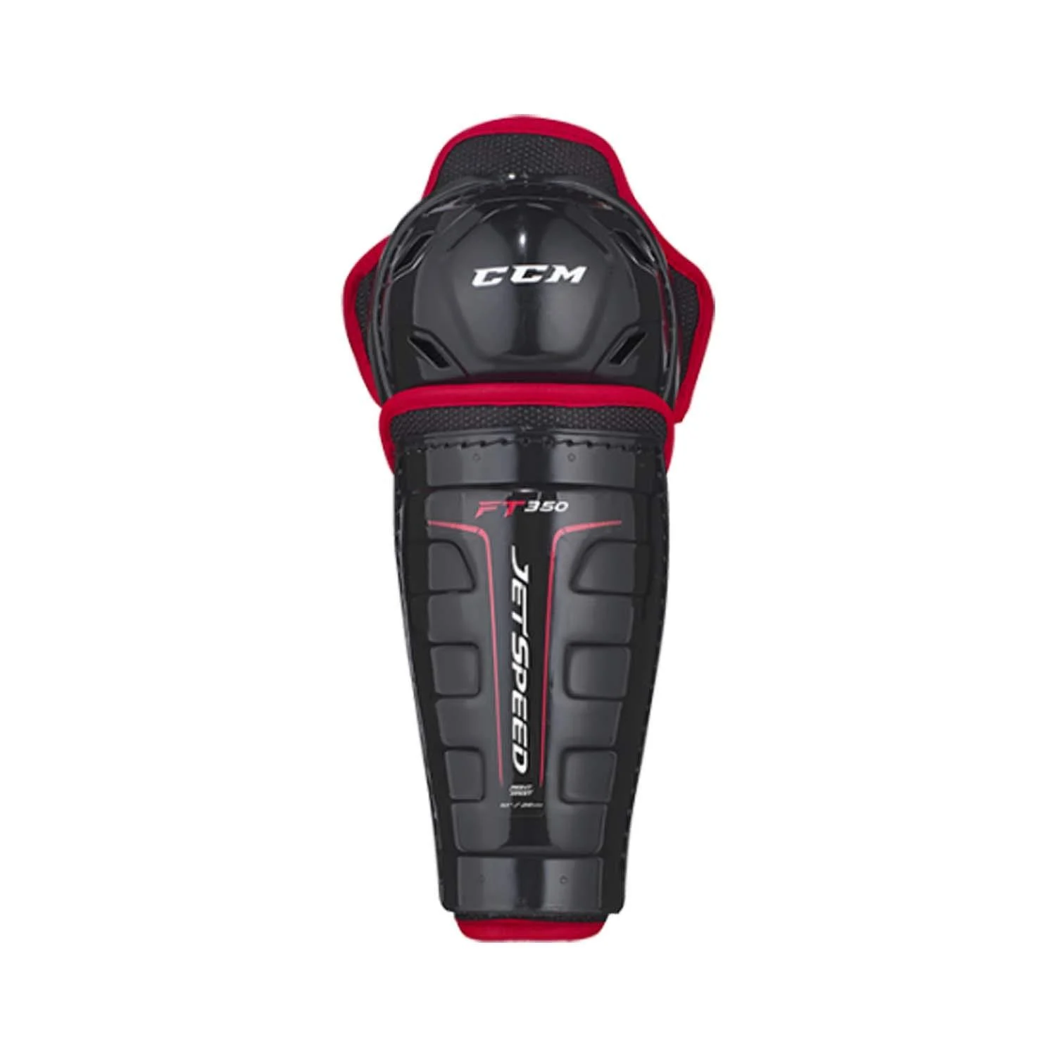 CCM Jetspeed 350 Leg Guards Youth 8 inch