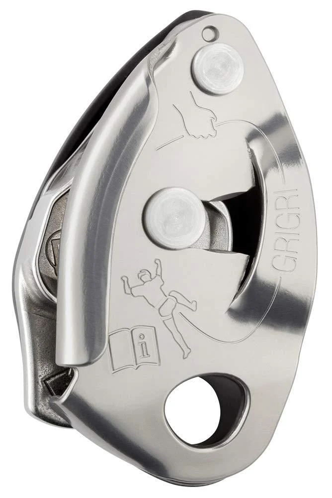 Petzl Grigri 2 self-locking belay device color: grey