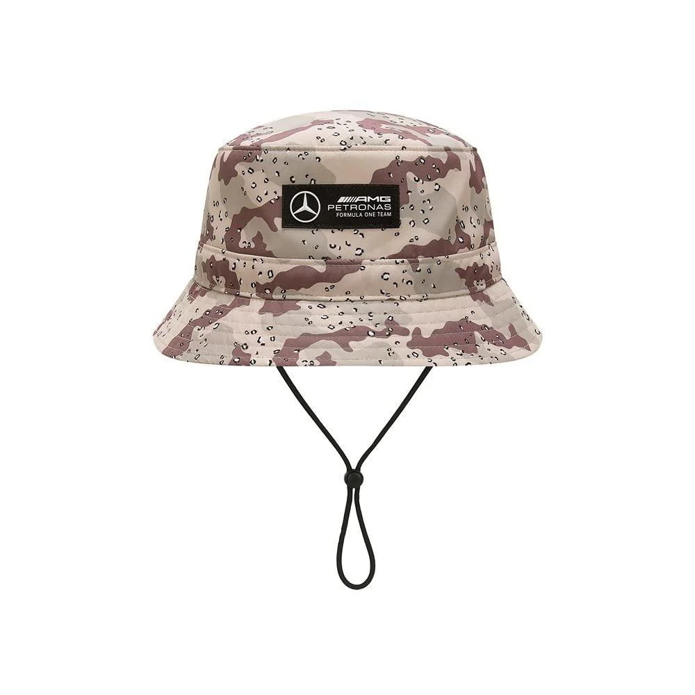 Mercedes Benz F1 Special Edition Lewis Hamilton 2022 USA Austin GP Earth Bucket Hat earth one size - MERCEDES AMG PETRONAS