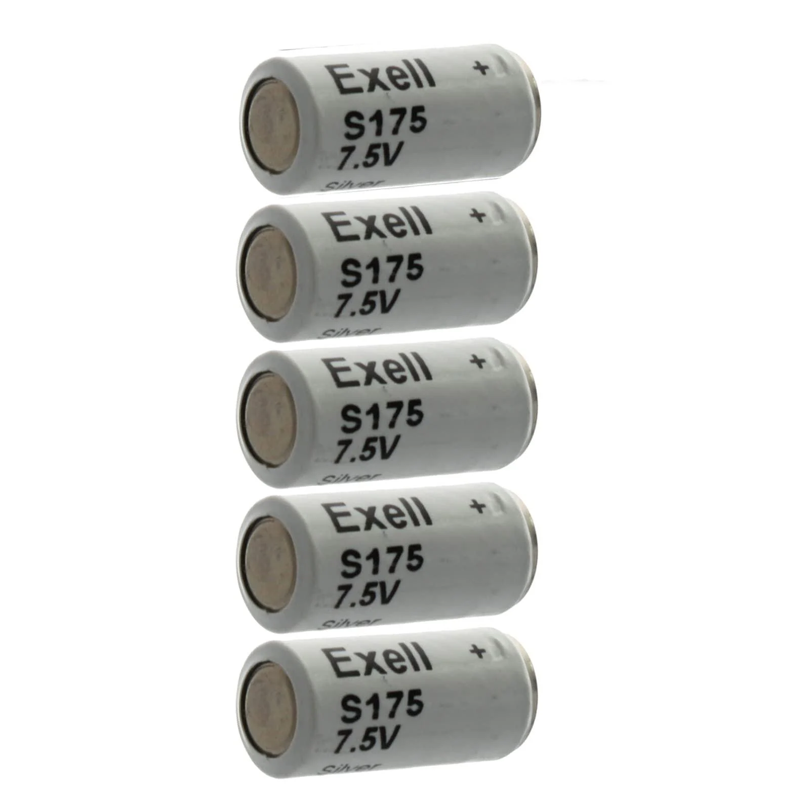 5pc Exell S175 Silver Oxide 7.5V Battery TR175S MN175 A175 - Exell Battery