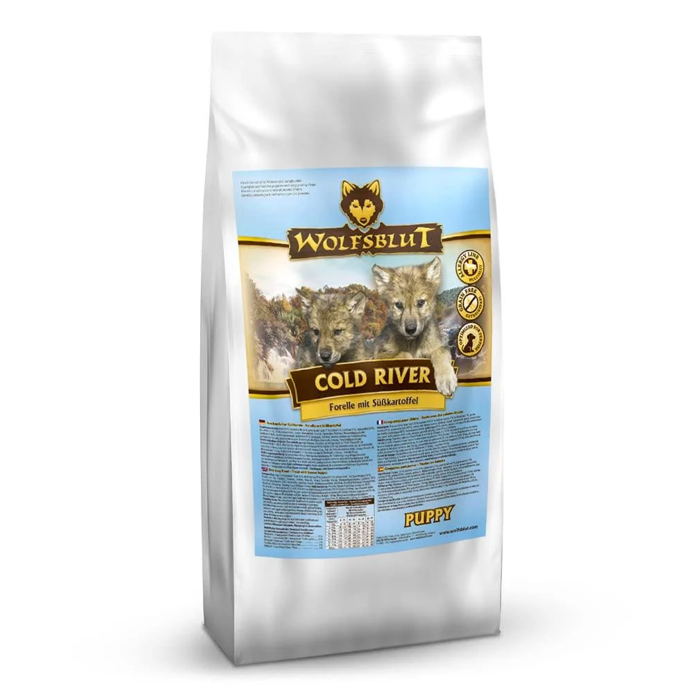 Wolfsblut Cold River Puppy - 2 kg - Trout - Dry food - Dog food - grain free