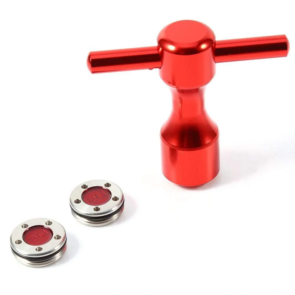 Golf Putter weights & wrenches tool 2st.Red Golf Putter weights + golf key wrenches Tool for Scotty Cameron Putter 20g - Demeras
