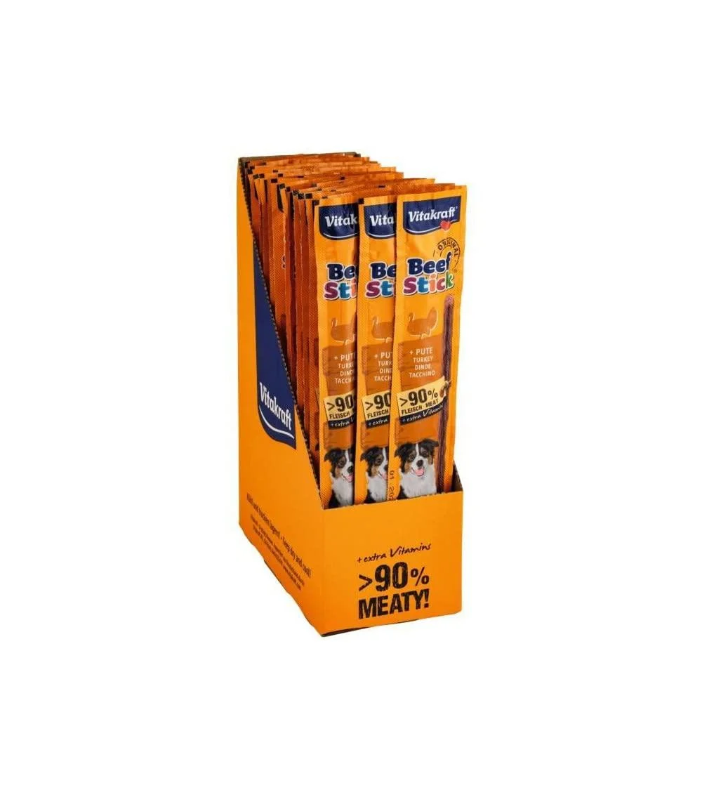 Vitakraft Beef Stick 50 pack (50 x 12g) Turkey 12 g (50 pack)