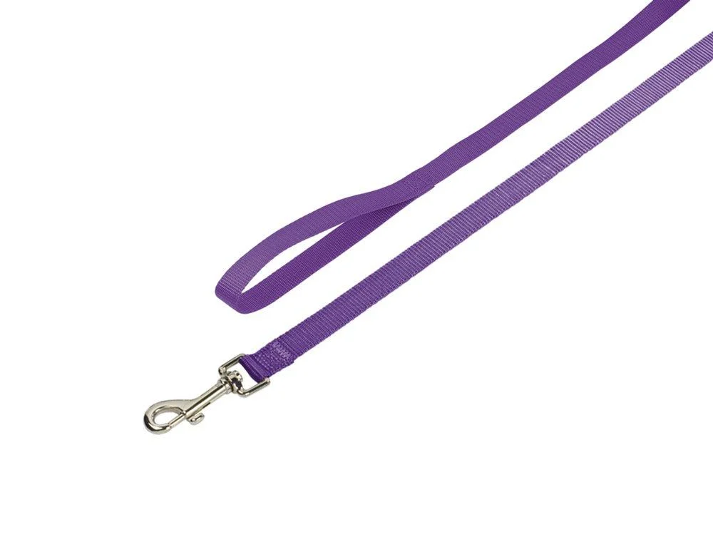 Nobby Leash Classic purple L: 120 cm W: 15 mm 1 piece purple width 15 mm