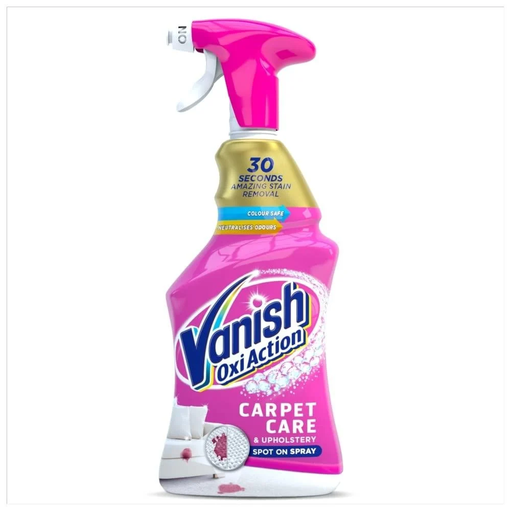 Vanish Oxi Action Carpet Care + Upholstery Stain Remover Spray 500 ml