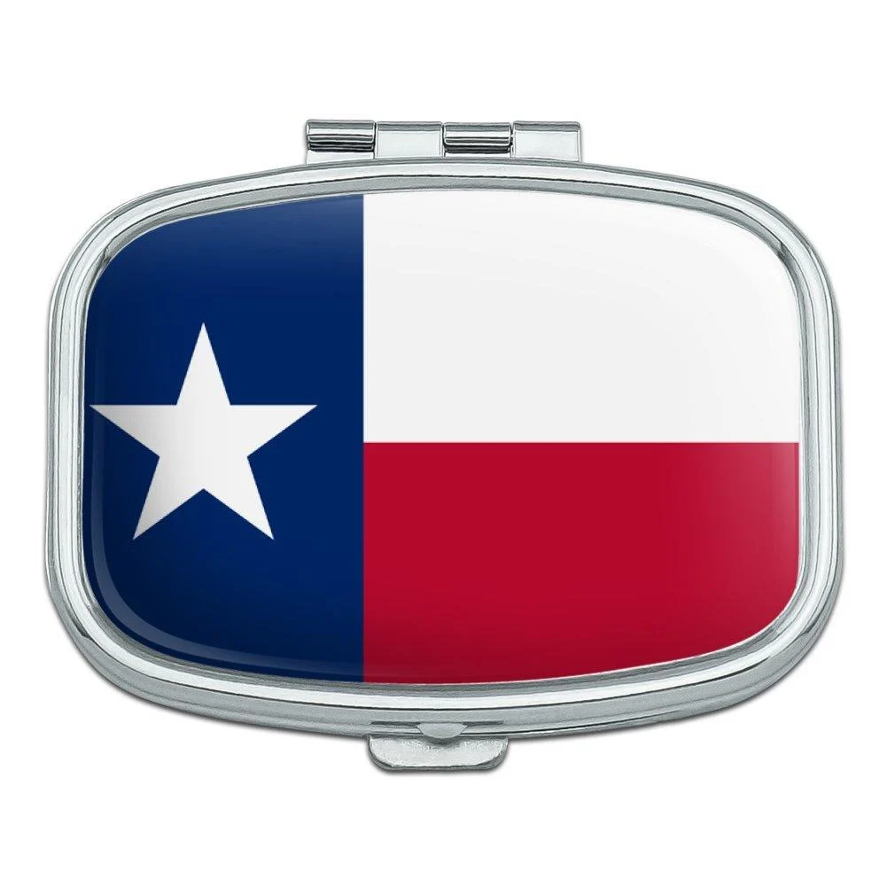 Texas State Flag Rectangle Pill Case Trinket Gift Box - GRAPHICS & MORE