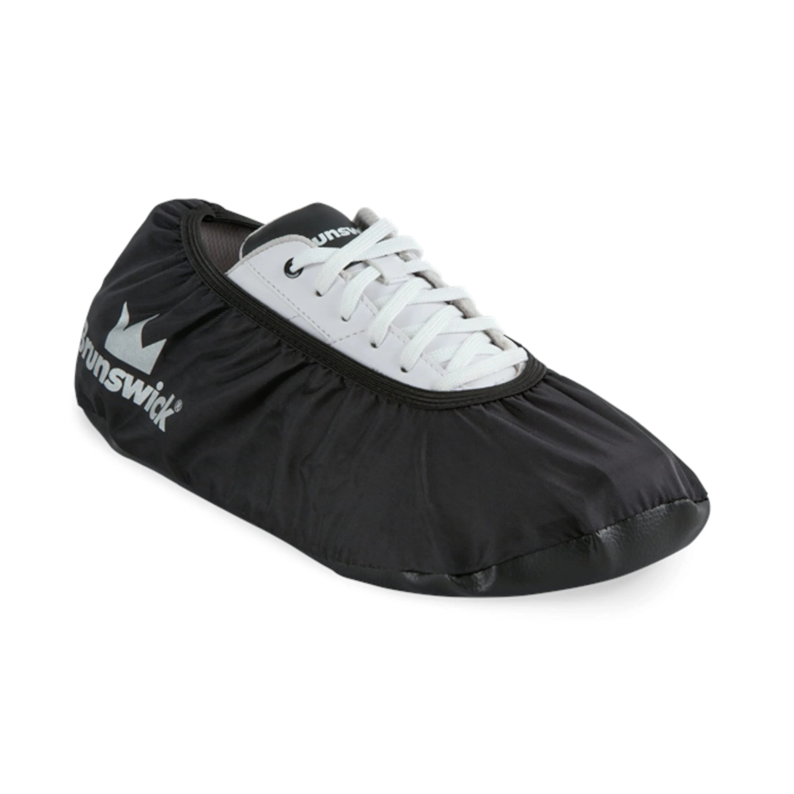 Emax |Shoe covering bowling |Brunswick Shoe Cover - Shoe Shield |Shoe protection overcoat for bowling shoes |Shoe shear XXL Brunswick Shoe Shield - Black