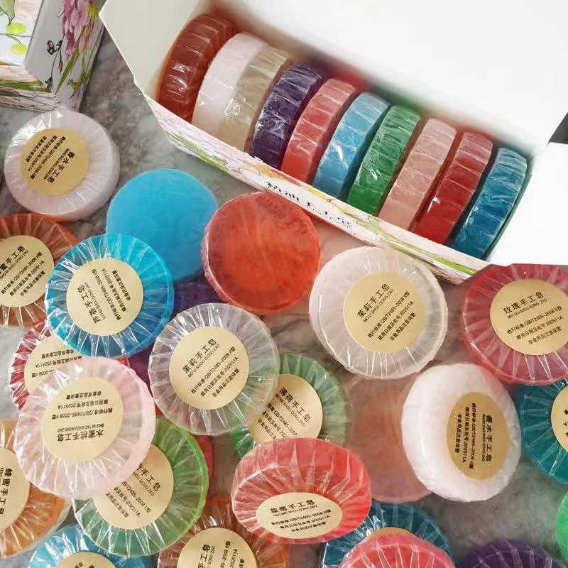 Handmade Different Mix Odor 40g(1.41ounce) X 10 Soaps/box(pack of 10) One for Each Scent Essential Oil Gift - Generic