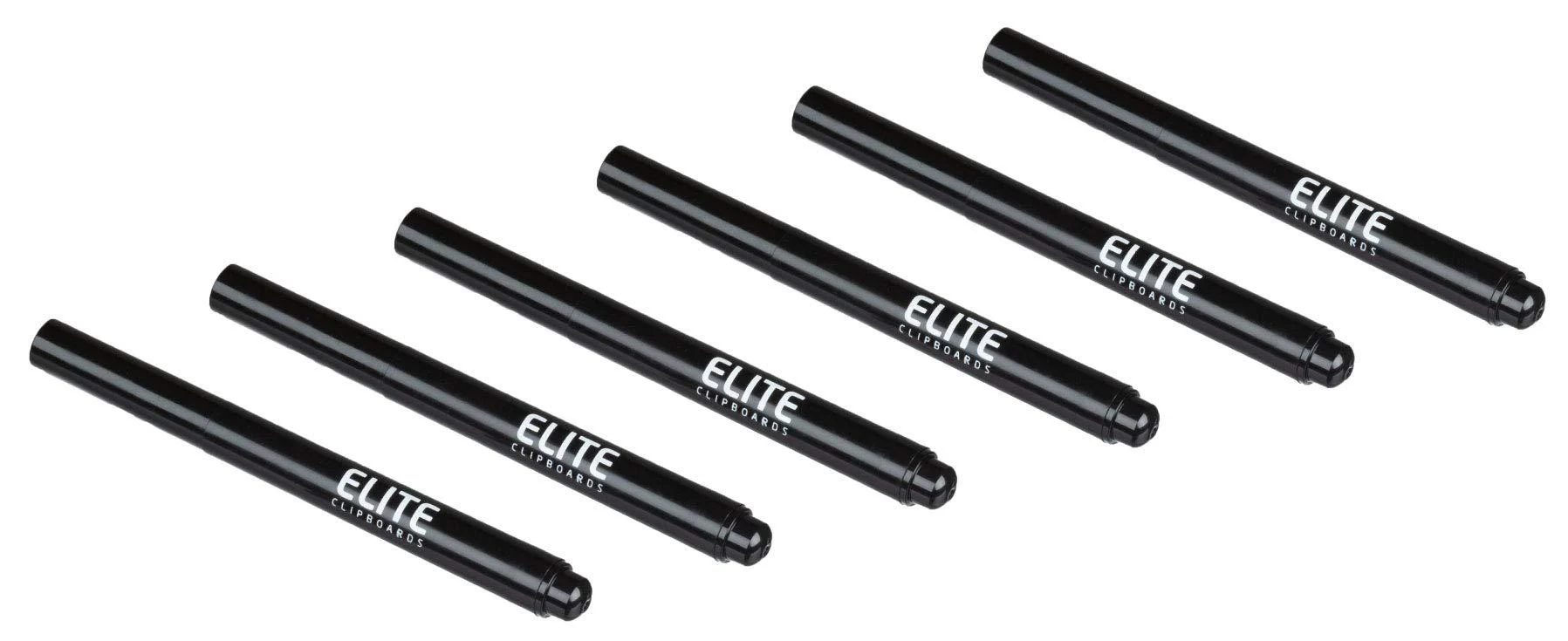 Elite Clipboards Dry Erase Coaches Clipboard 6-Pack Additional Markers