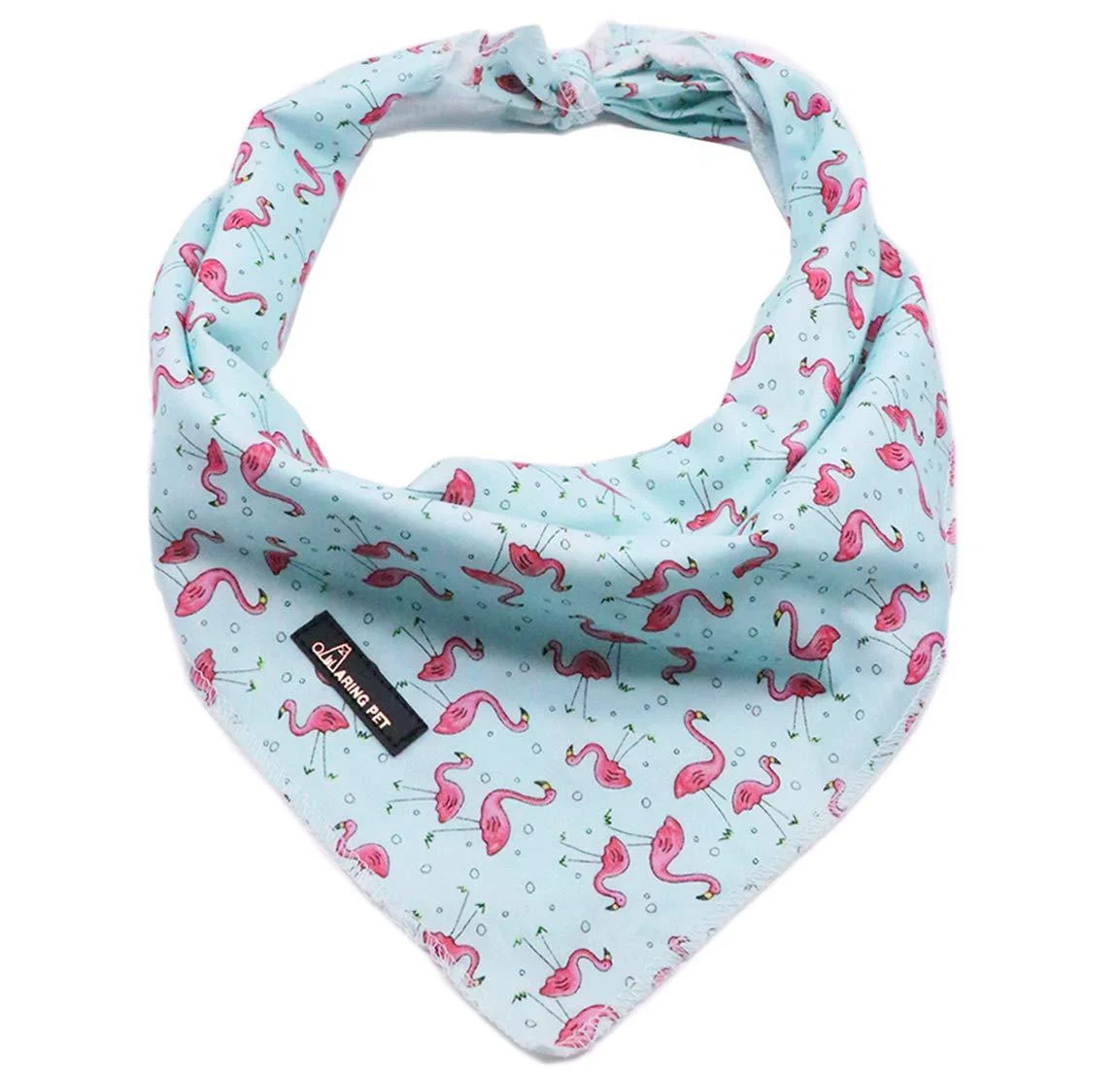 ARING PET Dog Bandana Cotton Flamingo Dog Bandanas Dogs Triangle Bibs Cloth for Small and Large Dogs and Cats S Flamingo