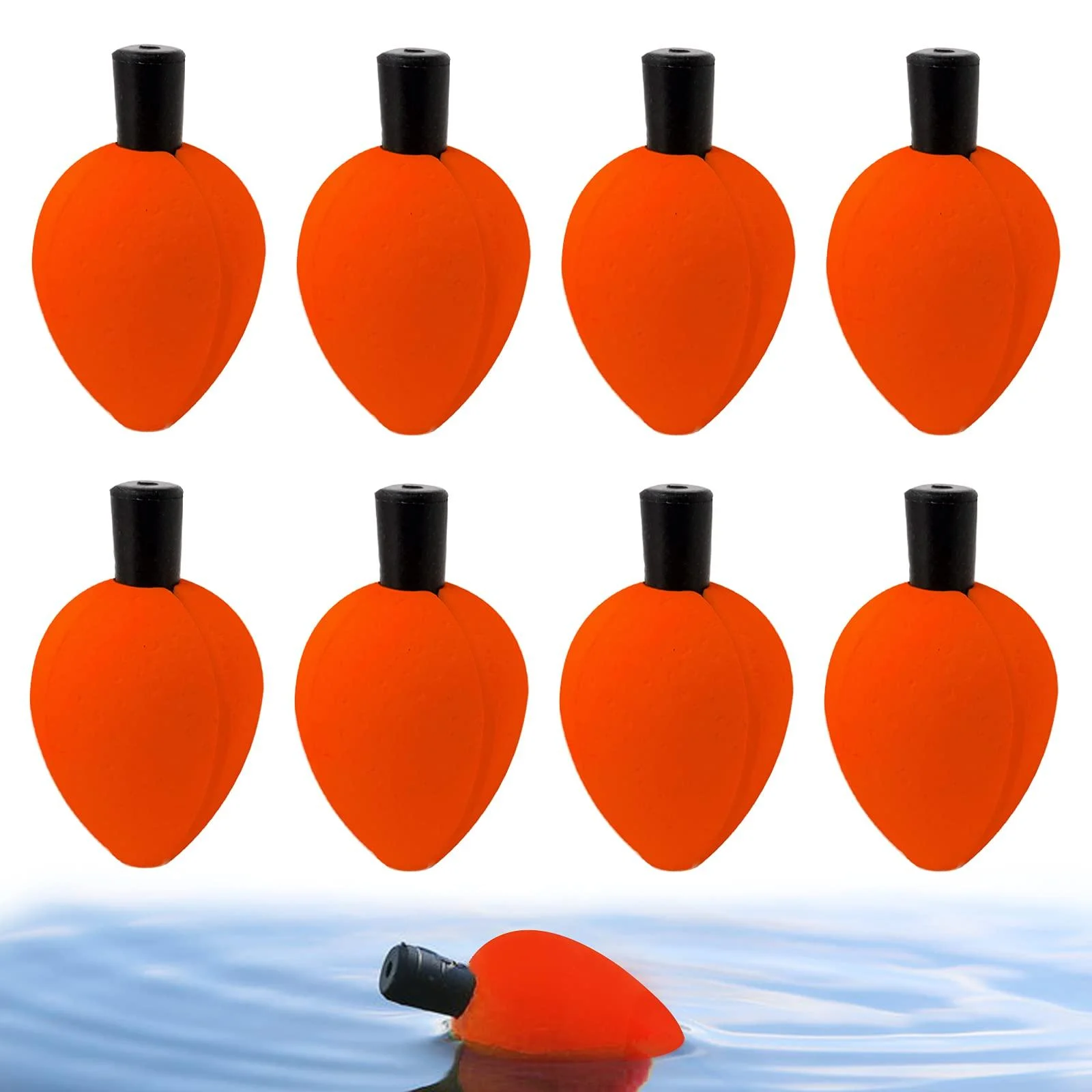 Gourami Trout Float Fly Fishing Indicator Bobbers Red 15 pcs