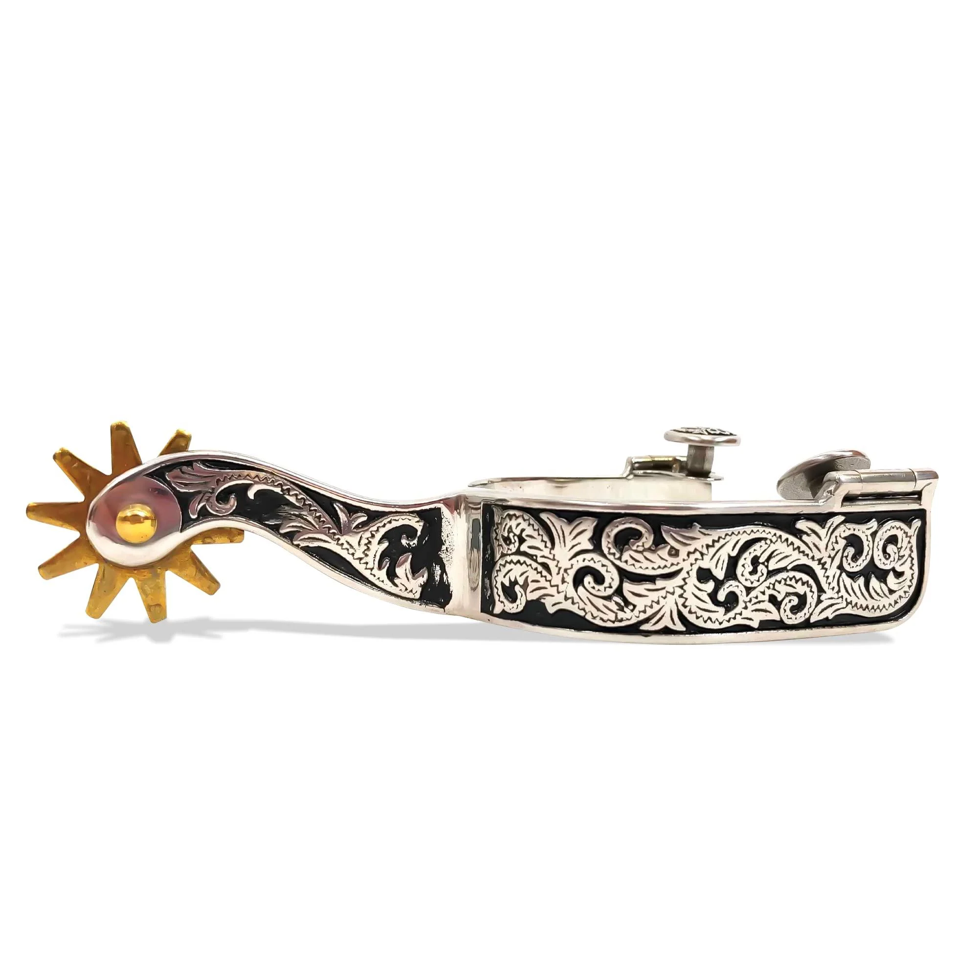 Colorado Saddlery Mens Night Hawk Spurs