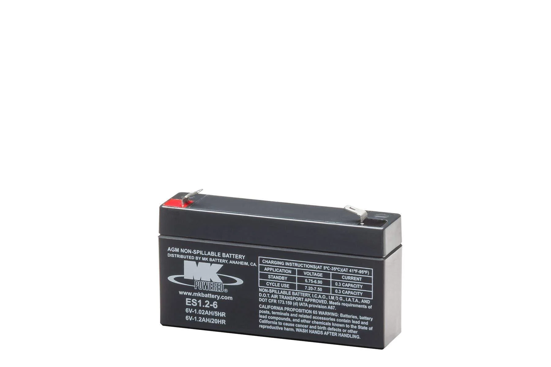 ES1.2-6 Maintenance-Free Rechargeable Sealed Lead-Acid Battery