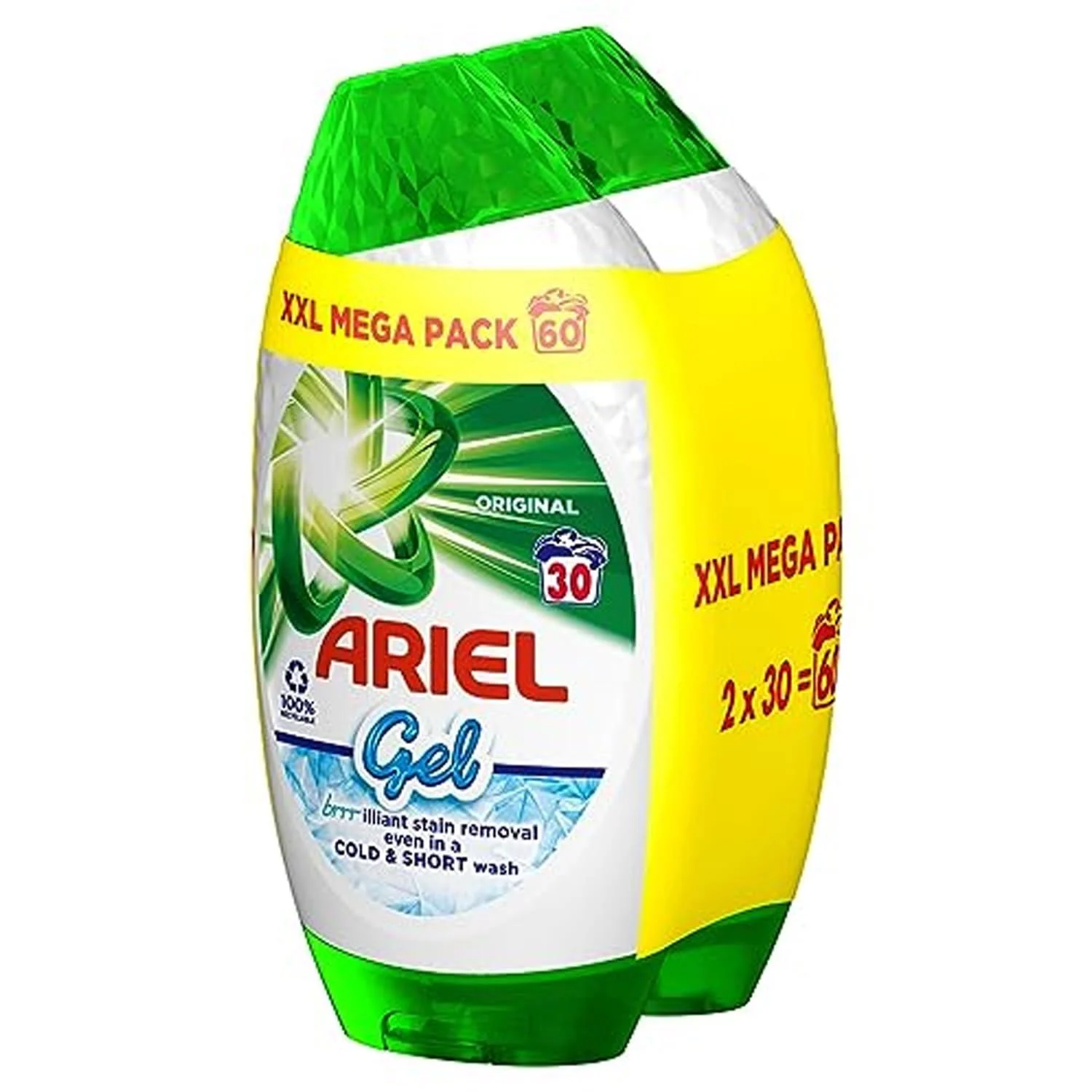 ARIEL Original Washing Gel 2X1050ML