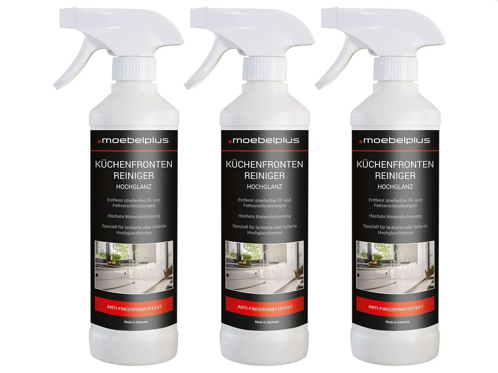 moebelplus kitchen front cleaner high gloss - set of 3