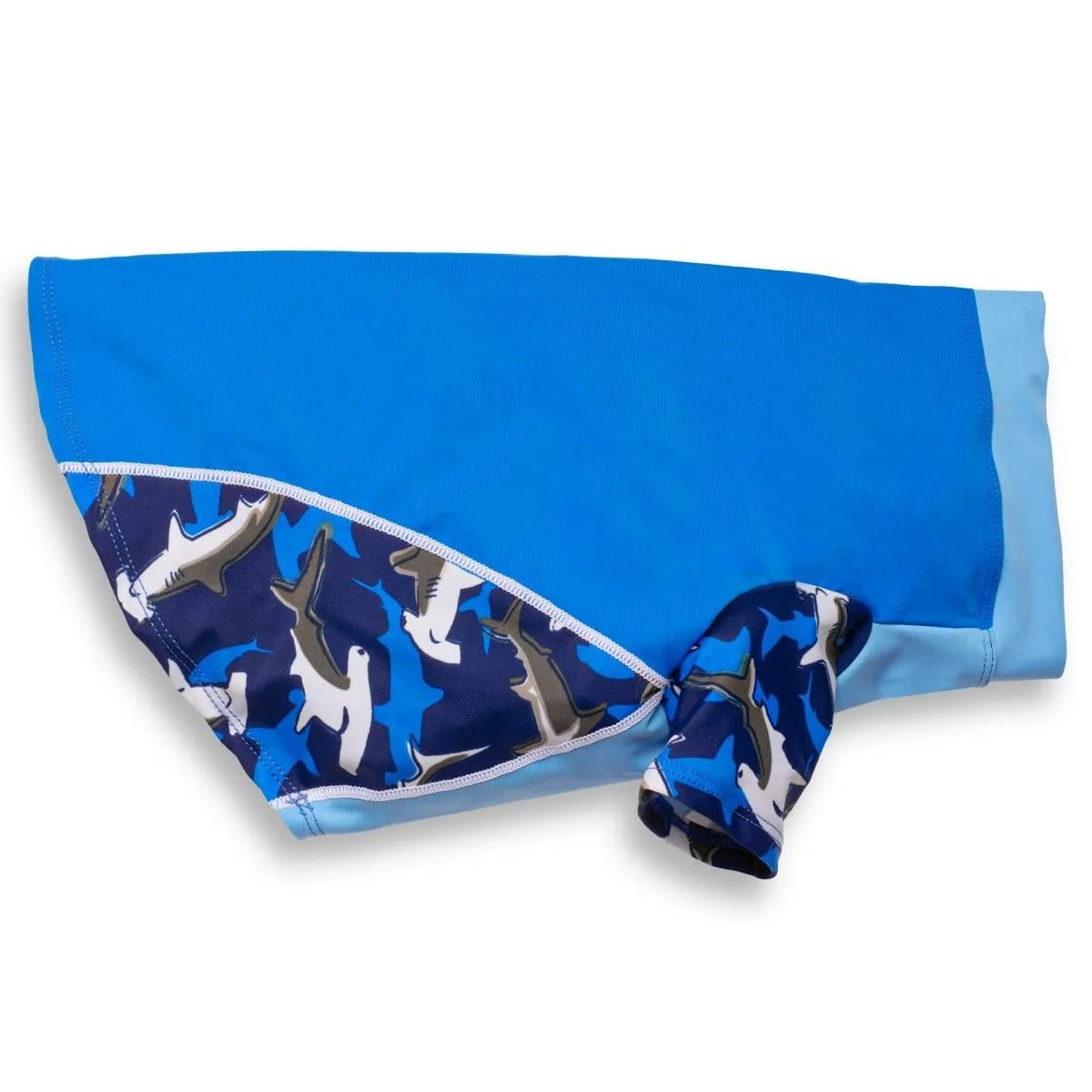 PlayaPup Dog Sun Shirt, USA Made (UPF 50+), Surf, Large Large Surf