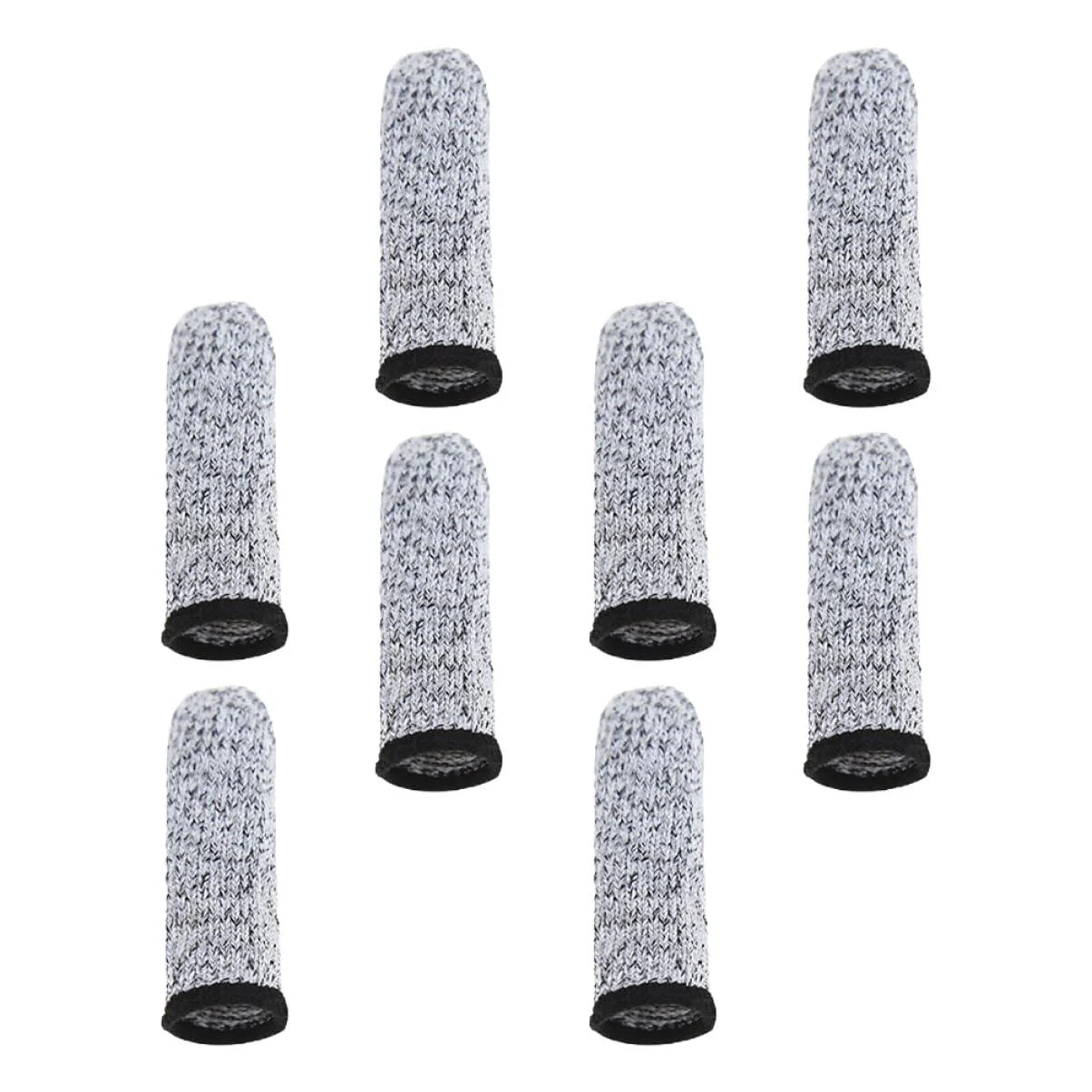FOMIYES 4pairs Cut Resistant Gloves Carving Finger Cots Finger Sleeve Protectors Resistant Finger Cots Finger Guards for Carving Thumb Protector Carving Supply Cut Protective Tool