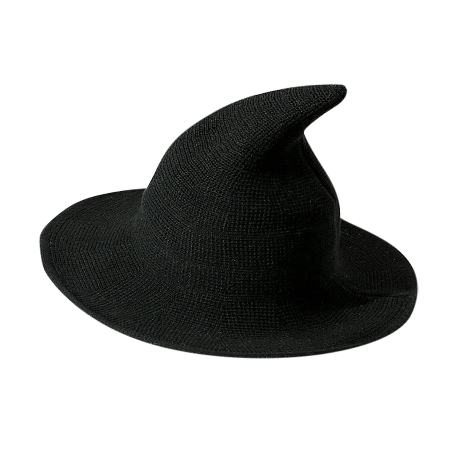 Cooling hat for Unisex Cap Warm Hat Large-Brim Summer Crochet Women Foldable Costume Witch Baseball Caps Black One Size