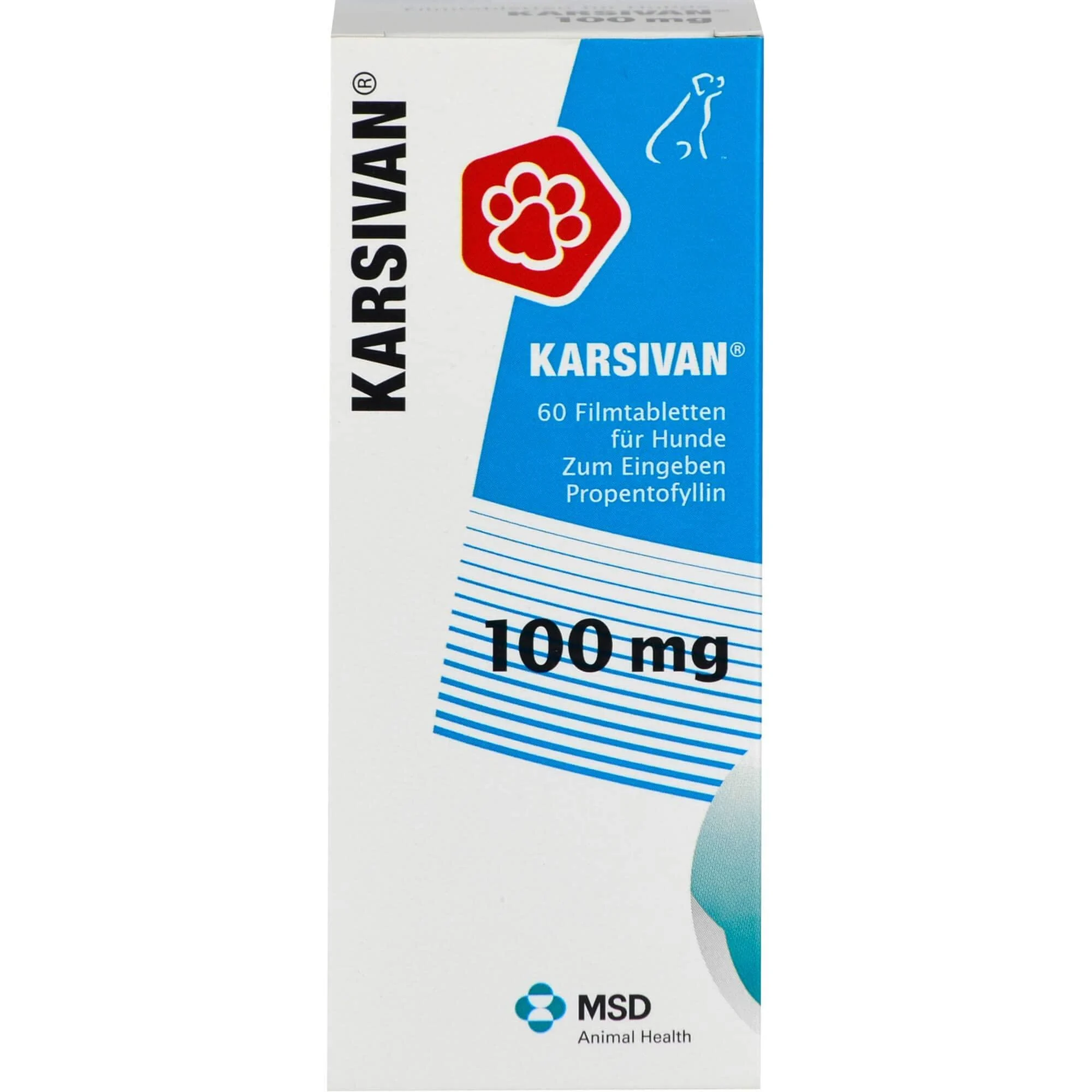 Intervet Karsivan 100 Veterinary Film Tablet (60 pcs) Dog