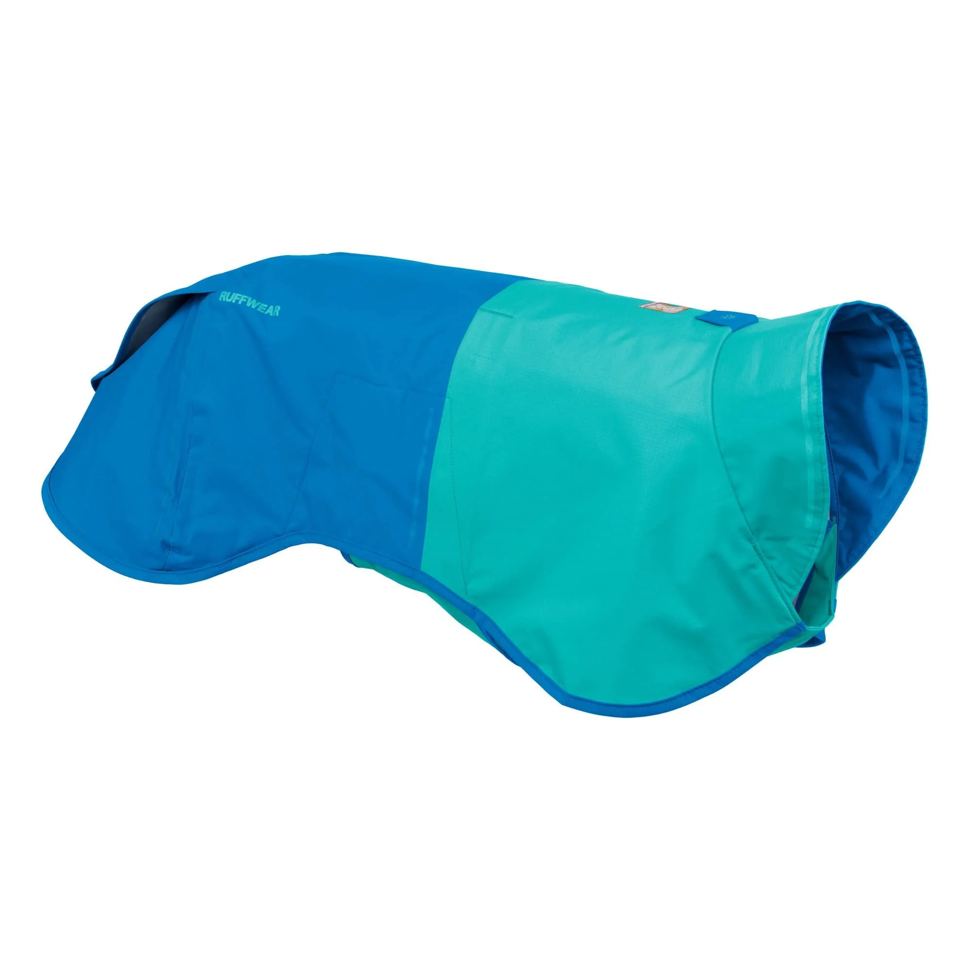 RUFFWEAR Sun Shower Rain Poncho Lightweight Waterproof Raincoat for Dogs Size: X-Small Blue Dusk X-Small Blue Dusk
