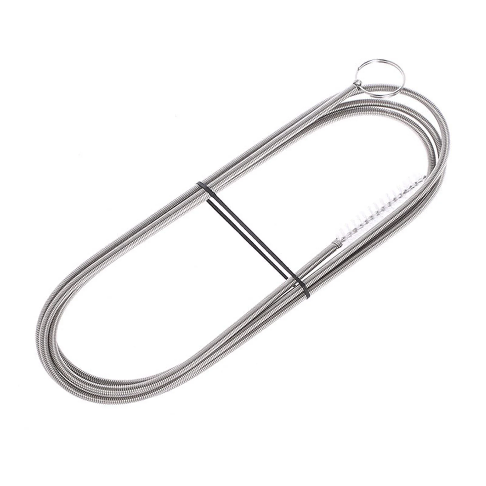 Restokki Flexible Drain Brush Stainless Steel Multifunctional Bendable Pipe Cleaner Cleanings Tool Brush