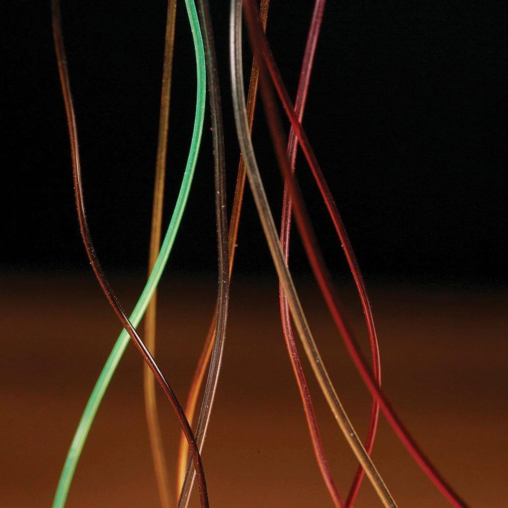Hareline Dubbin Tubing - Standard, Micro, and Midge Clear Standard