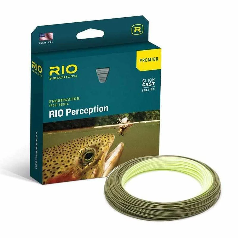 Rio Premier Rio Perception Slick Cast fly line solid color WF5F - RIO PRODUCTS