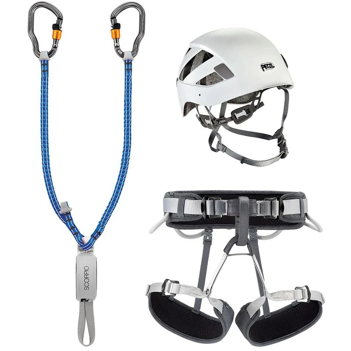 PETZL Unisex Kit Via Ferrata Vertigo Kit Via Ferrata 1 Multicolor