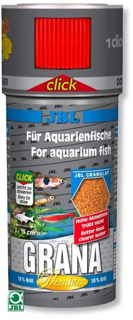 JBL Grana 40647 Premium complete food for small aquarium fish granules 250 ml No taste 108 g (1 pack)