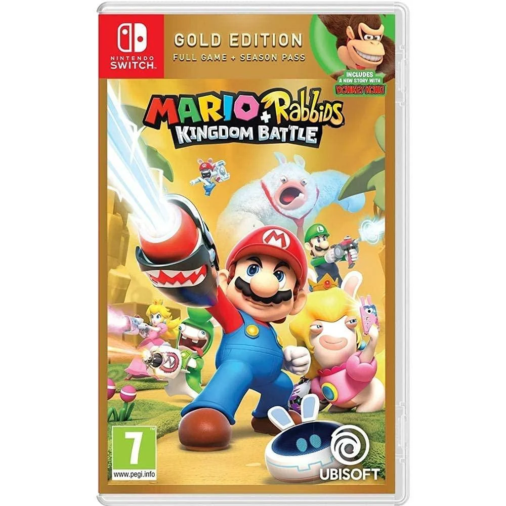 Mario Plus Rabbids Kingdom Battle Gold Edition (Nintendo Switch) single - Ubisoft
