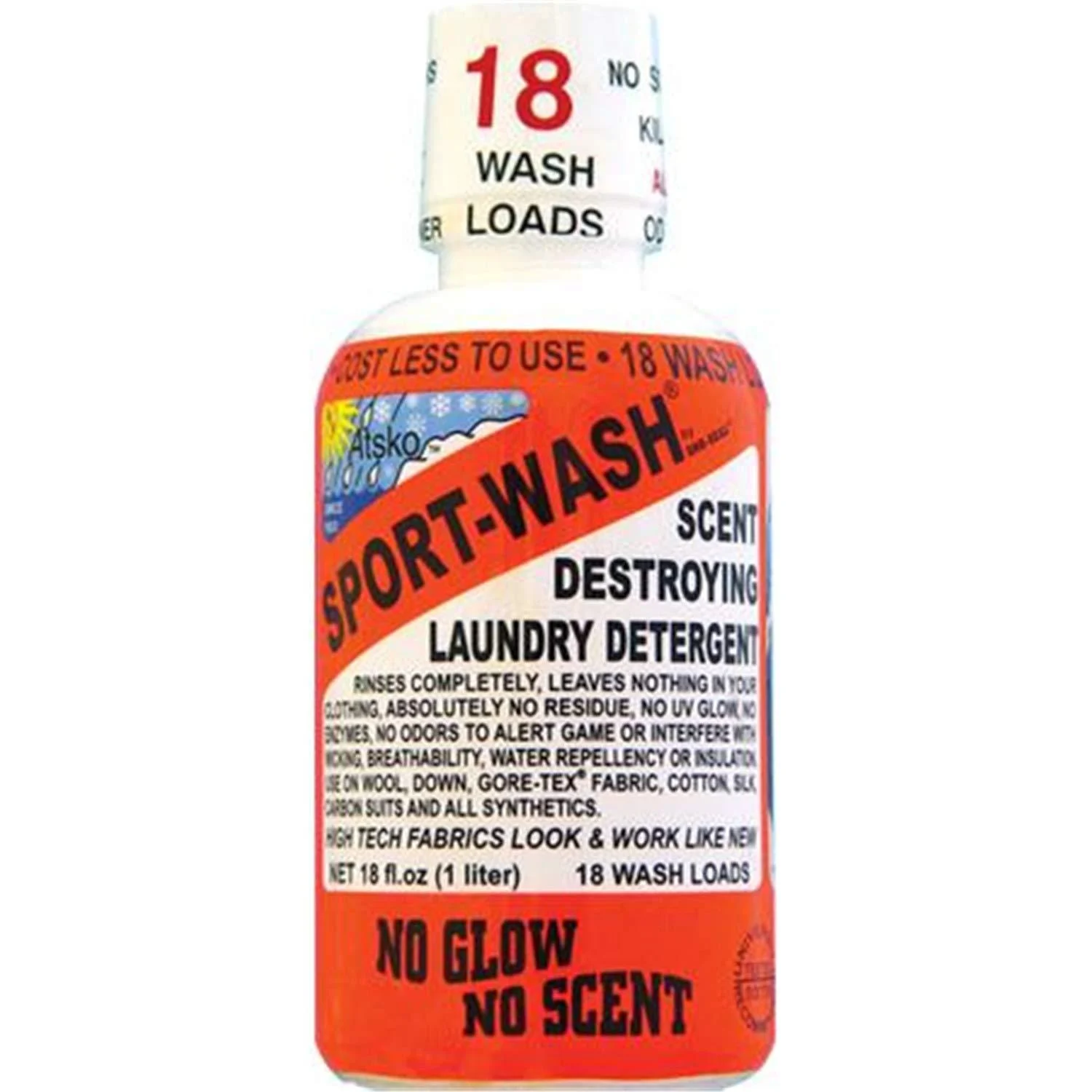 Atsko Sno-Seal Sport-Wash Detergent 1890ml 1.89 l (1 pack) Colorless