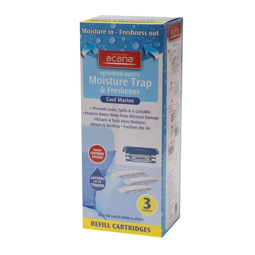 Caraselle Acana Advanced Moisture Trap & Air Freshener System 3 Pack