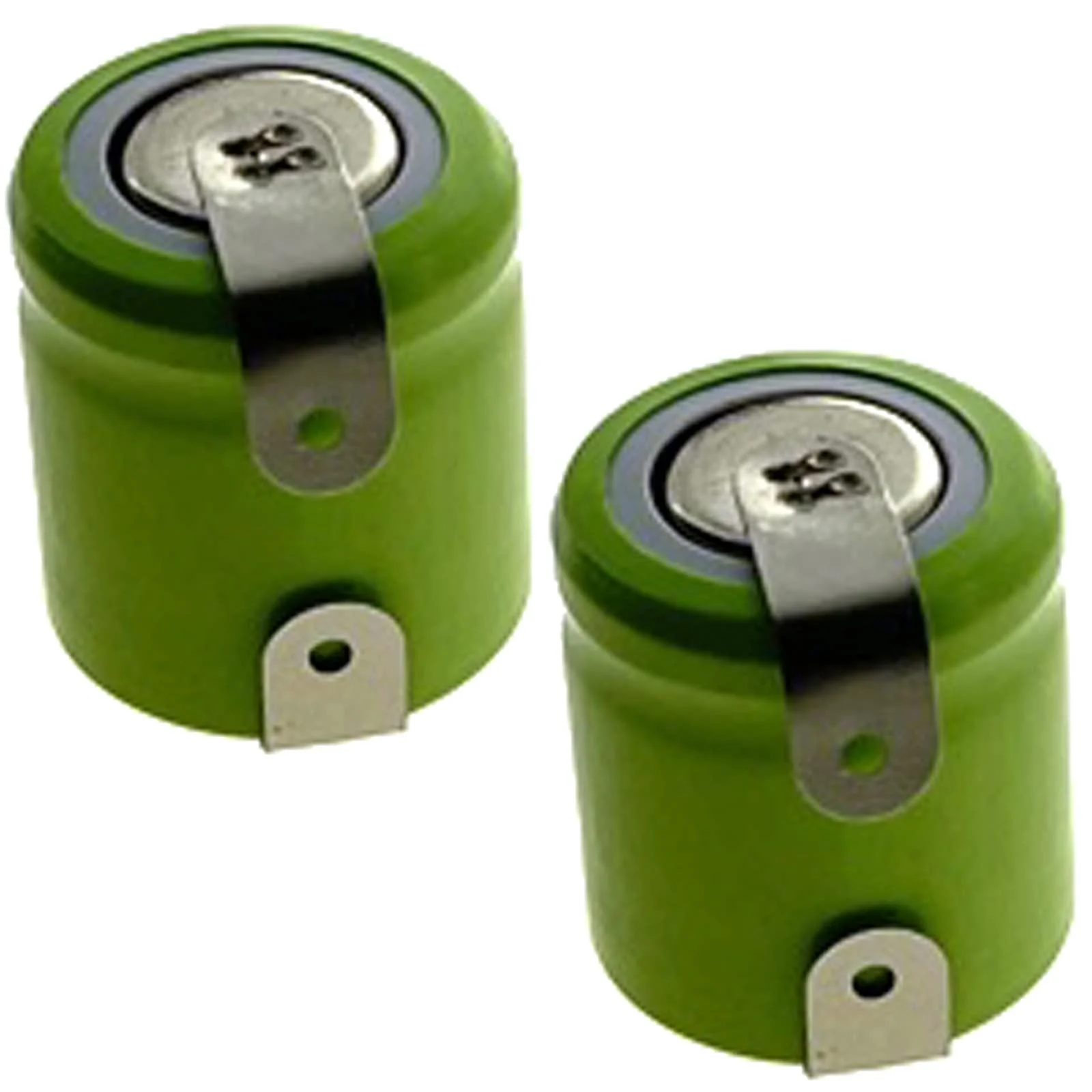 2x Exell 1/3AA Size 1.2V 300mAh NiMH Rechargeable Batteries w/ Tabs use with high power static applications (Telecoms UPS and Smart grid) radio controlled devices electric tools electric mopeds - Exell Battery