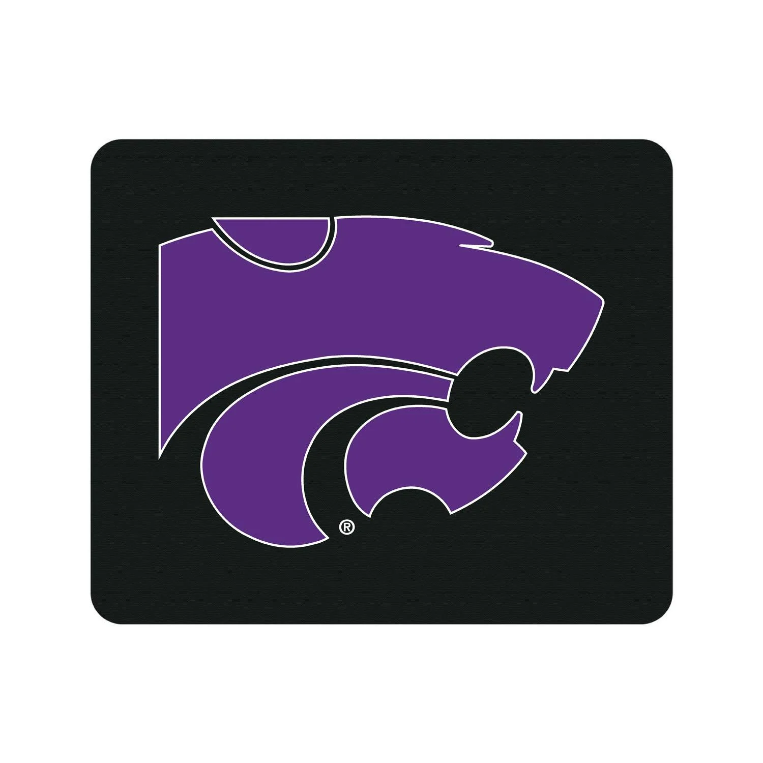 Kansas State University Black Mouse Pad, Classic V2 - OTM Essentials