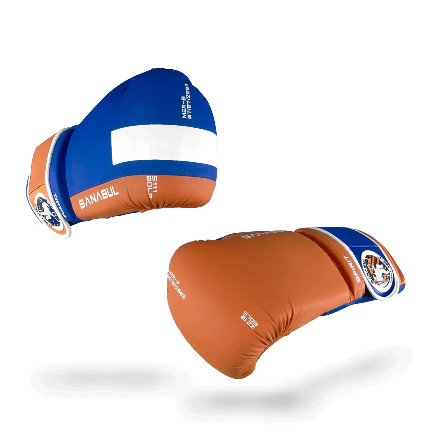 Sanabul Space Collection Boxing Gloves Orange/Blue 12 oz
