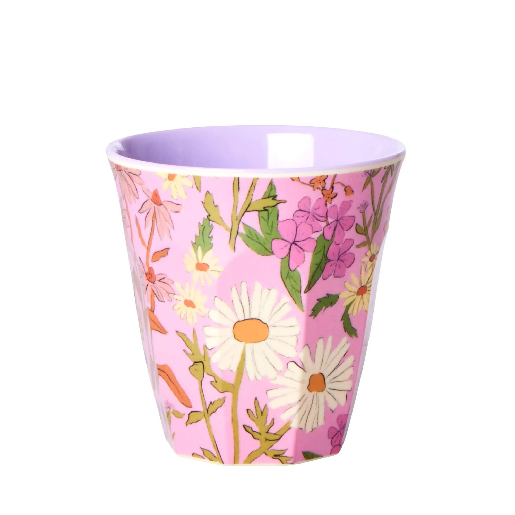 Medium Melamine Mug - Pink - Daisy Dearest Print Mug medium 9 cm