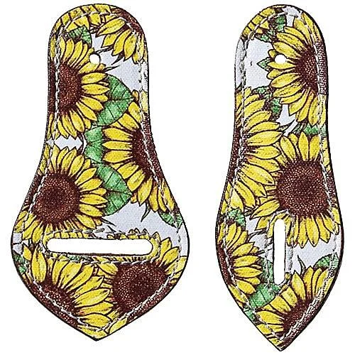 Tough 1 56-103 Sunflowers Latigo and Cinch Holders Sunflower N/A