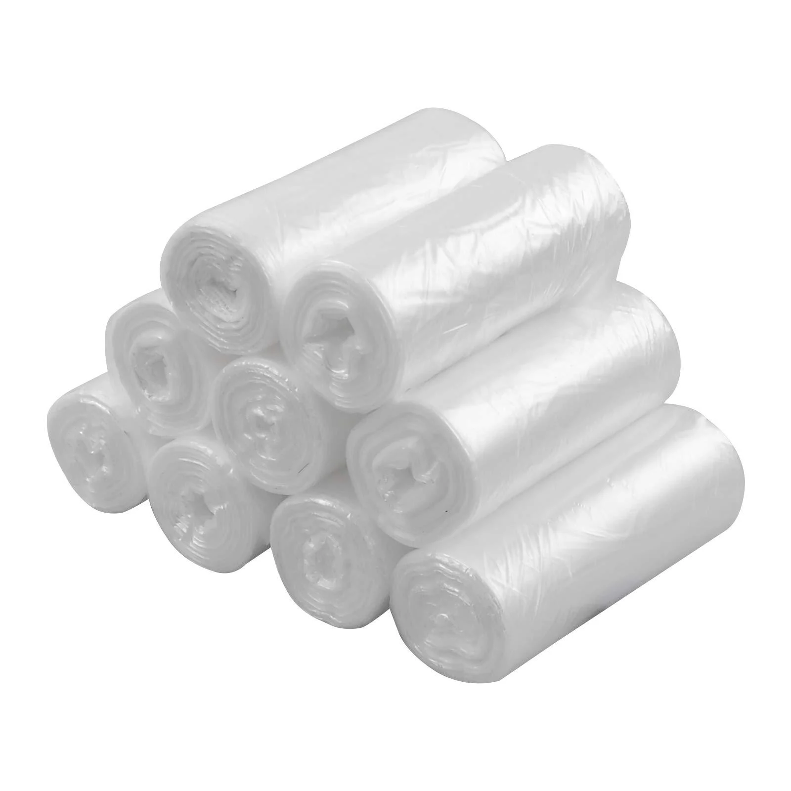 Farmoon 1.5 Gallon Clear Garbage Bags Small Trash Bags 225 Counts
