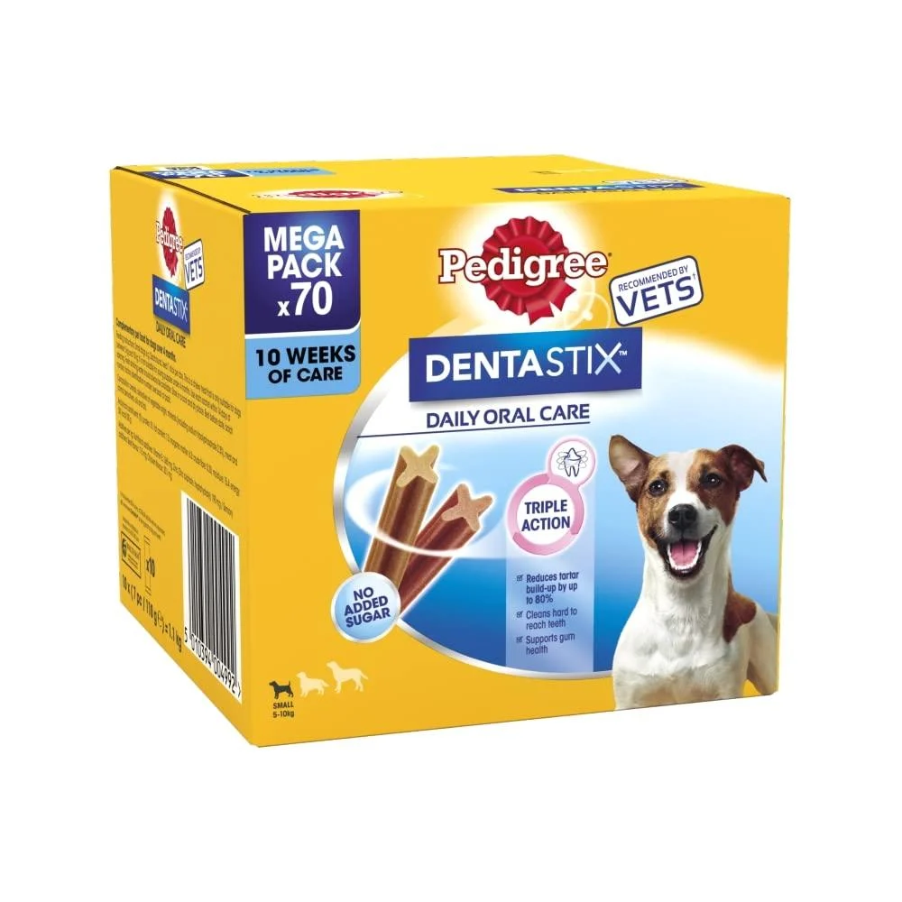 Pedigree Dentastix Daily Oral Care Small Dogs 70 Pack