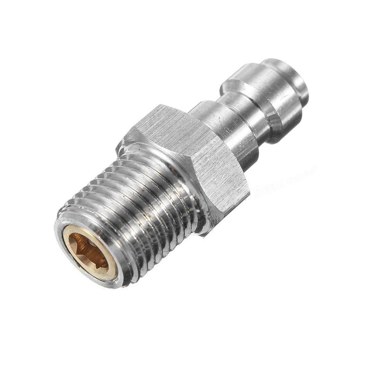 IORMAN Universal 8mm Quick-Disconnect Plug Adapter 1/8" BSPP Male Thread Paintball Fittings