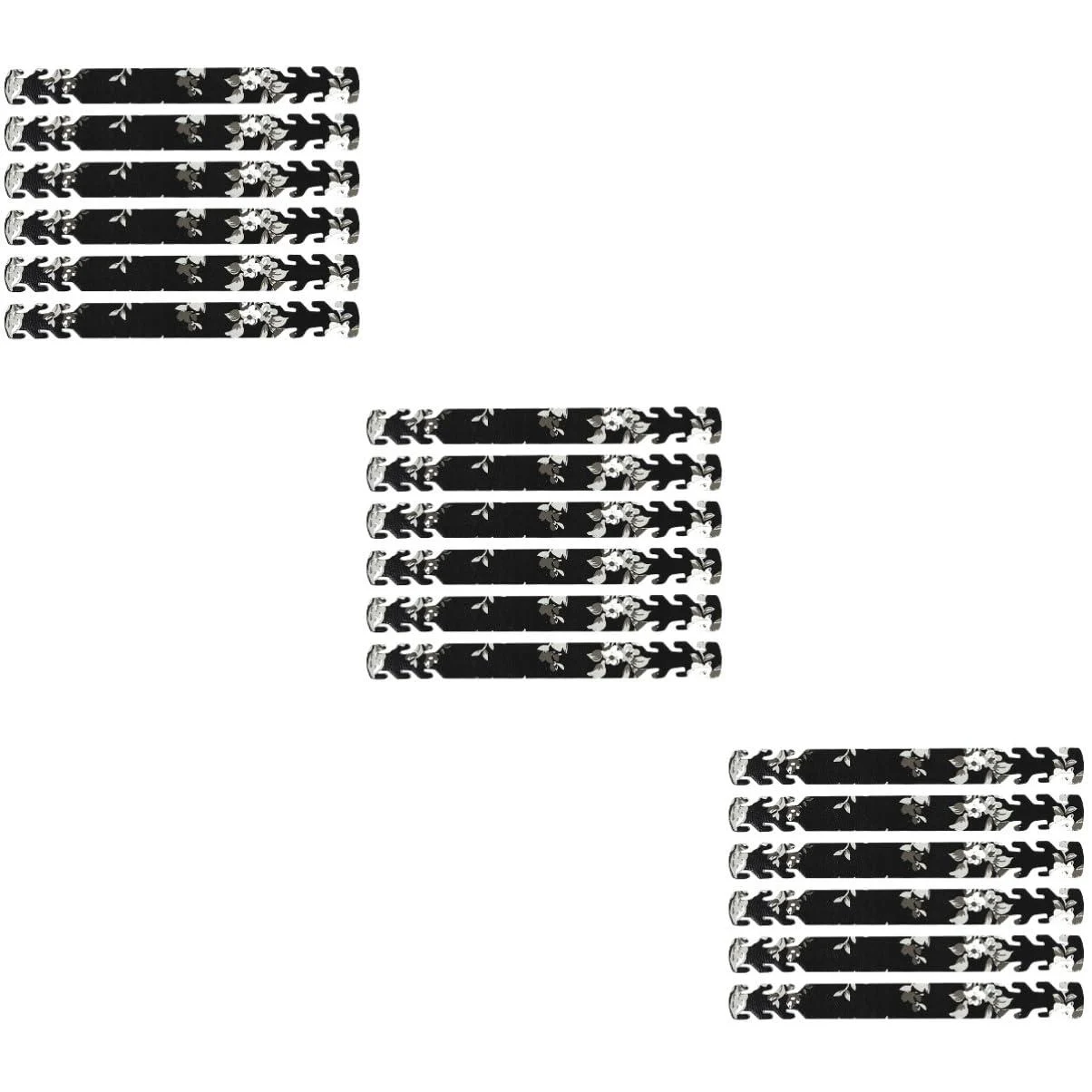 18 pc adjustable extension buckle Extension of the ear cable The ear iron. Adjustable ear bracket Earring buckle. - Healifty